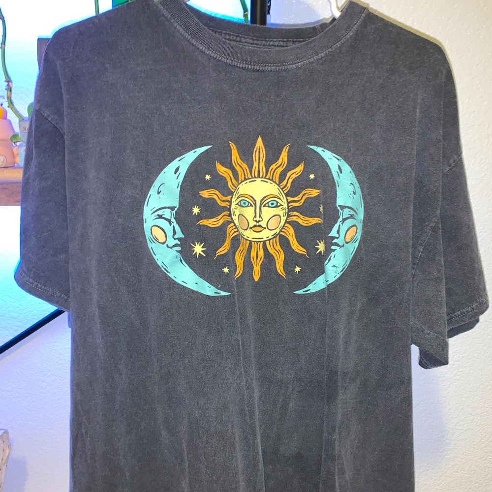Sun and moon T shirt
